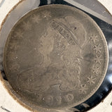 1810 Capped Bust Half Dollar, O-107  R.3. Nicely Circulated (19676)