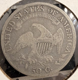1810 Capped Bust Half Dollar, O-106a  R.3. Nicely Circulated (19678)