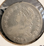 1807 Capped Bust Half Dollar, O-112 R.1 VF+ (19664)