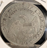 1821 Capped Bust Half Dollar, O-101a  R.1. Nice VF+  (19690)