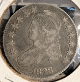 1823 Capped Bust Half Dollar, O-103  R.2. Nice Fine,  (19696)