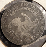 1823 Capped Bust Half Dollar, O-103  R.2. Nice Fine,  (19696)