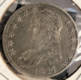 1827 Capped Bust Half Dollar, O-119  R.3. Nice XF,  (19698)