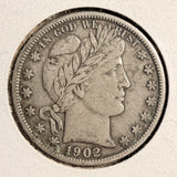 1902-S Barber Half Dollar, Nice XF. (19732)