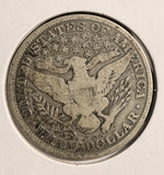 1913 Barber Half Dollar, Nice VG+. (19740)
