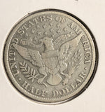 1913-S Barber Half Dollar, Nice F+. (19744)