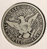 1915 Barber Half Dollar, Nice F+. (19746)