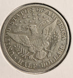 1915-S Barber Half Dollar, Nice XF. (19748)