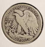 1917-D Rev. Walking Liberty Half Dollar, Nicely Circulated. (19750)