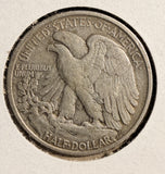 1920-S Walking Liberty Half Dollar, VF+. (19754)