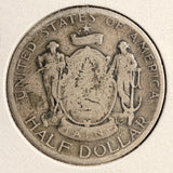 1920 Maine Half Dollar, Well Circulated. (19758)