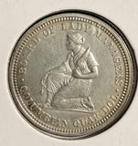 1893 Isabella Quarter, Choice Uncirculated. (19770)