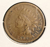 1864-L Indian Head Cent , XF  (19780)