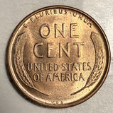 1909-P VDB Lincoln Wheat Cent, Choice Uncirculated Red (19790)