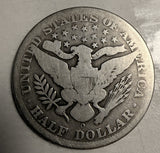 1892-O Barber Half Dollar, G/VG Key Date (19798)