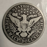 1897-O Barber Half Dollar, VG+, Key Date (19804)