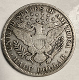 1905-O Barber Half Dollar, VF,  (19808)