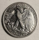 1917-S Rev Walking Liberty Half Dollar, Choice AU.  (19824)