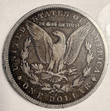 1879-CC Capped Morgan Silver Dollar, Nicely Circulated. (19840)
