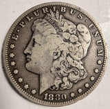 1880-CC Rev '78 Morgan Silver Dollar, Nicely Circulated. (19842)