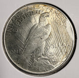1924 Peace Silver Dollar, Choice Uncirculated. (19883)