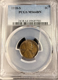 1910-S Lincoln Wheat Cent, MS64BN, PCGS  (19914)