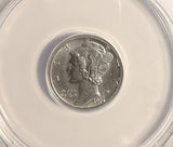 1916-S Mercury Head Dime, MS61FSB,  ANACS (19938). Reverse Laminations