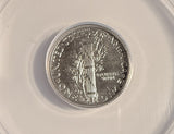 1916-S Mercury Head Dime, MS61FSB,  ANACS (19938). Reverse Laminations
