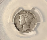 1942/1-D Mercury Head Dime, VF30 PCGS (19944)
