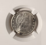 1892-O Barber Quarter, MS63 NGC (19948)
