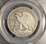 1921-D Walking Liberty Half Dollar, VG-08  PCGS. (19954)