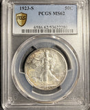 1923-S Walking Liberty Half Dollar, MS62 PCGS GS. (19956)