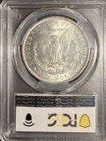 1890 Morgan Silver Dollar, MS63 PCGS (20011)