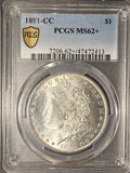 1891-CC Morgan Silver Dollar, MS62+ PCGS GS (20017)
