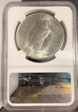 1923-S Peace Silver Dollar, MS63 NGC. (20108)