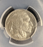 1919-D Buffalo Nickel, AU55 PCGS+CAC (20112)