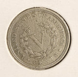 1883 With Cents, Liberty "V" Nickel, XF (20132)