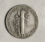 1926-S Mercury Head Dime, Nicely Circulated (20138)