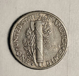 1931-D Mercury Head Dime, Nicely Circulated (20140)