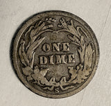 1903-S Barber Dime, Nicely Circulated (20142)
