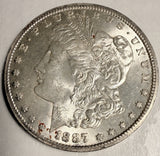 1887-S Morgan Silver Dollar, Nice Uncirculated. (20166)