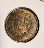 1876 Indian Head Cent, Choice Uncirculated Red. (20072)
