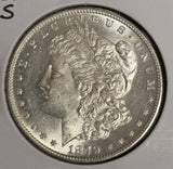 1879-S Morgan Silver Dollar, Choice Uncirculated, (20280)