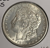 1880-S Morgan Silver Dollar, Choice Uncirculated, (20282)