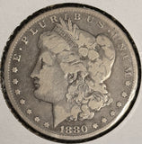 1880-CC Rev '78 Morgan Silver Dollar, Nicely Circulated, (20286)