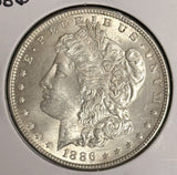 1886 Morgan Silver Dollar, Choice Uncirculated, (20302)