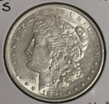 1891-S Morgan Silver Dollar, Choice Uncirculated, (20320)