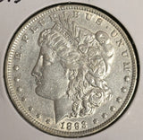 1893 Morgan Silver Dollar, Choice AU, (20324)
