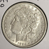 1894-O Morgan Silver Dollar, Choice AU, (20326)
