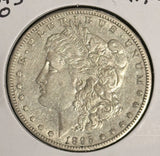 1895-O Morgan Silver Dollar, Choice AU, (20328)